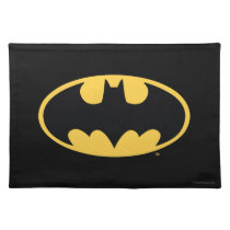 Batman Symbol | Oval Logo Cloth Placemat