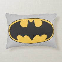 Batman Symbol | Oval Logo Decorative Pillow