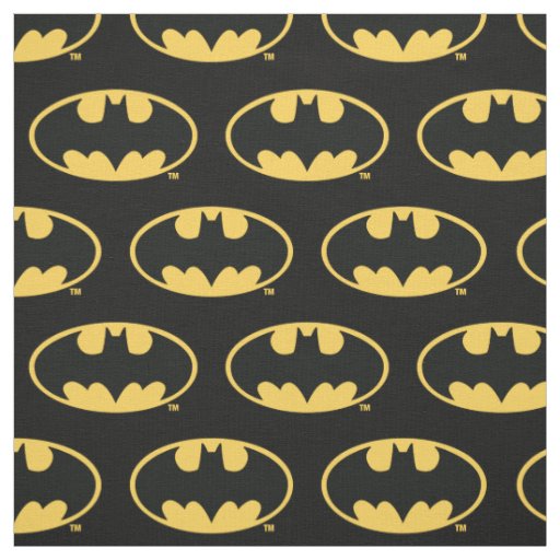 Batman Symbol | Oval Logo Fabric