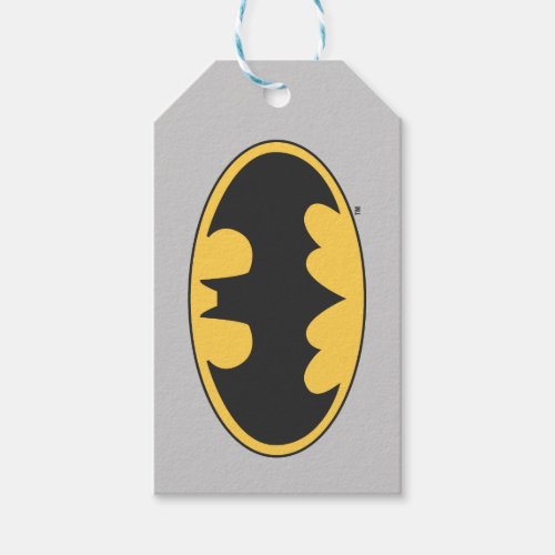 Batman Symbol  Oval Logo Gift Tags