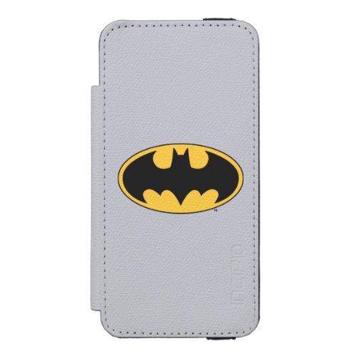 Batman Symbol  Oval Logo iPhone SE55s Wallet Case