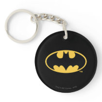 Batman Symbol | Oval Logo Keychain