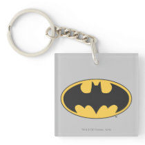 Batman Symbol | Oval Logo Keychain
