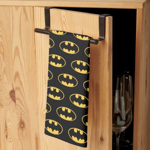 Batman Symbol  Oval Logo Kitchen Towel