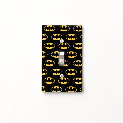 Batman Symbol  Oval Logo Light Switch Cover