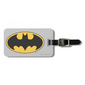 Batman Symbol | Oval Logo Luggage Tag