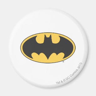 Batman Symbol Oval Logo Magnet