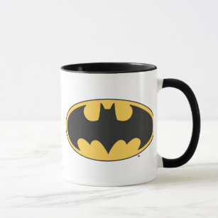 Batman Symbol   Oval Logo Mug