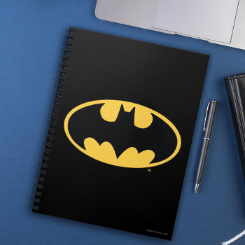 Batman Symbol | Oval Logo Notebook by batman at Zazzle
