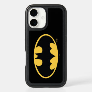 Batman Symbol   Oval Logo iPhone 16 Case