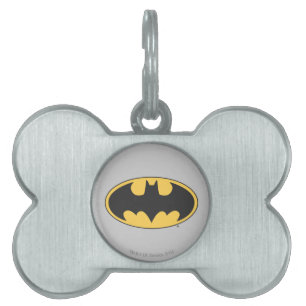 Batman Symbol   Oval Logo Pet Tag