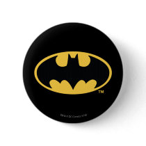 Batman Symbol | Oval Logo Pinback Button