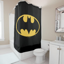 Batman Symbol | Oval Logo Shower Curtain