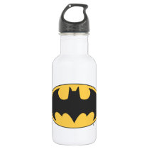 Batman Symbol | Oval Logo Stainless Steel Water Bottle