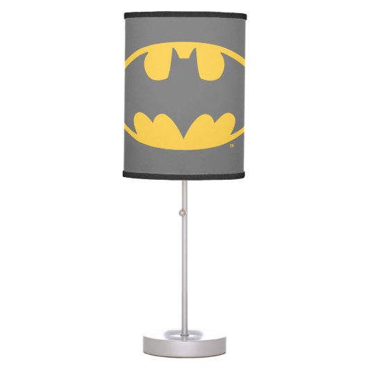 Batman Symbol | Oval Logo Table Lamp (Front)