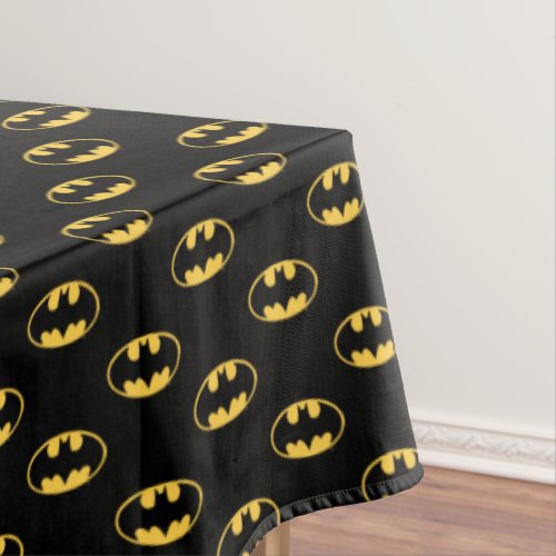 Batman Symbol  Oval Logo Tablecloth