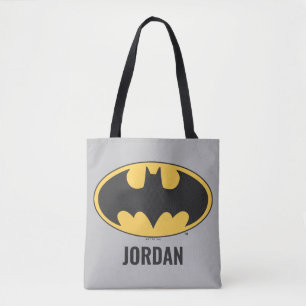 Batman Symbol Oval Logo Tote Bag
