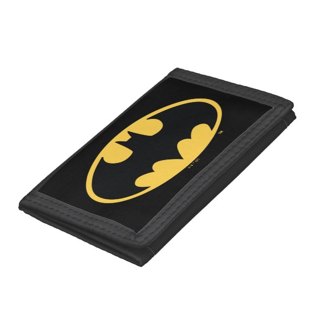 Batman Symbol | Oval Logo Tri-fold Wallet (Bottom)