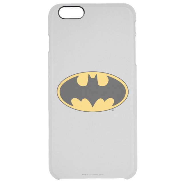 Batman Symbol | Oval Logo Uncommon iPhone Case (Back)