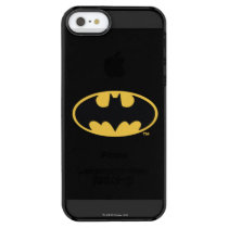 Batman Symbol | Oval Logo Clear iPhone SE/5/5s Case