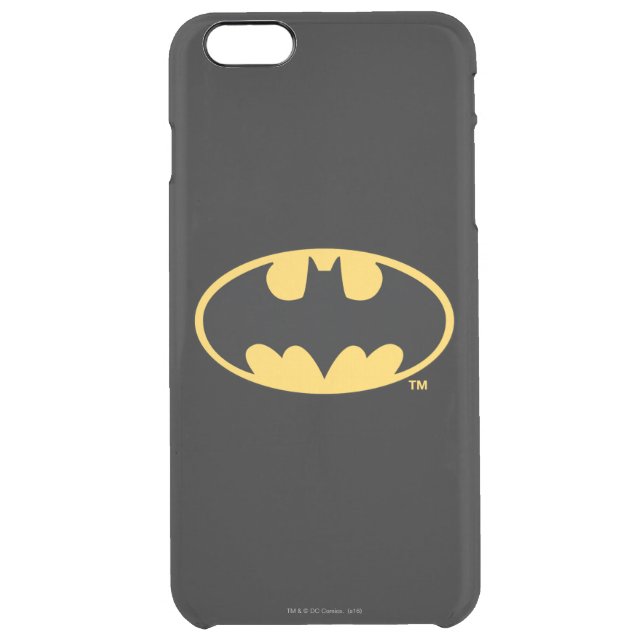 Batman Symbol | Oval Logo Uncommon iPhone Case (Back)