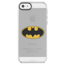 Batman Symbol | Oval Logo Clear iPhone SE/5/5s Case