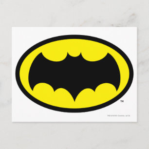 Batman Symbol Postcard