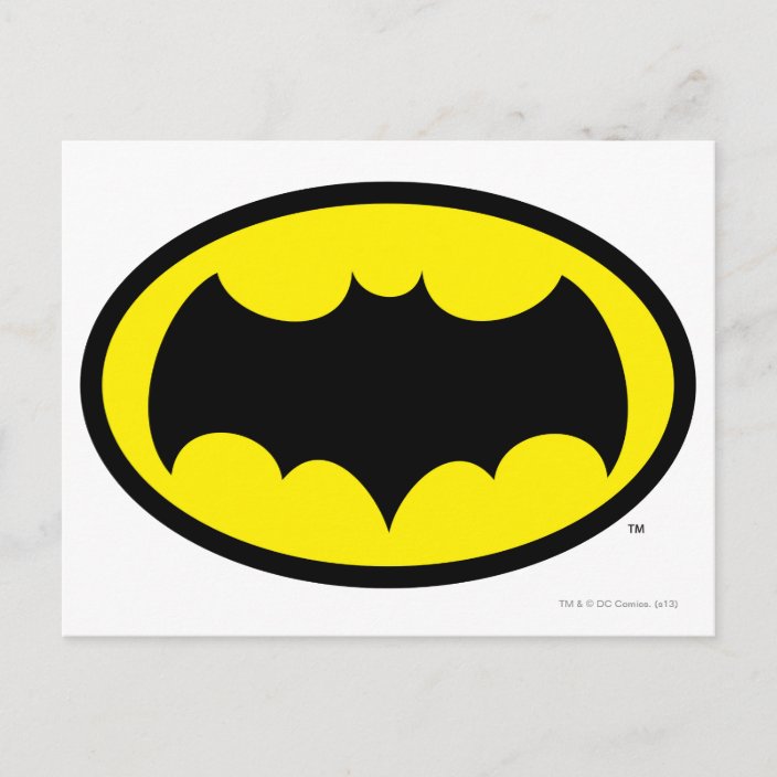 Batman Symbol Postcard | Zazzle.com