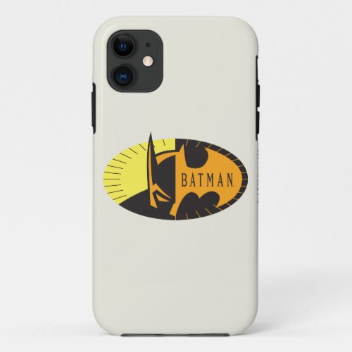 Batman Symbol  Silhouette Logo iPhone 11 Case