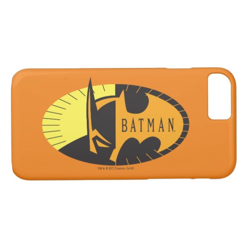 Batman Symbol  Silhouette Logo iPhone 87 Case