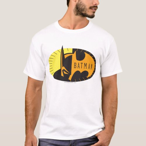 Batman Symbol  Silhouette Logo T_Shirt