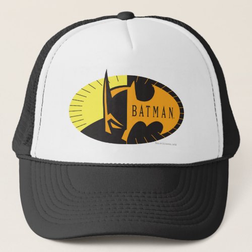 Batman Symbol  Silhouette Logo Trucker Hat