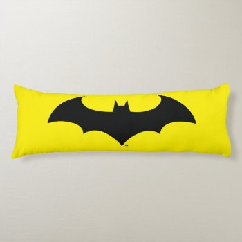 Batman Symbol | Simple Bat Silhouette Logo Body Pillow by batman at Zazzle