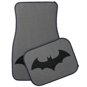 Batman Symbol Simple Bat Silhouette Logo Car Mat
