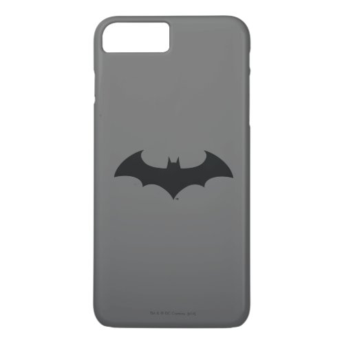 Batman Symbol  Simple Bat Silhouette Logo iPhone 8 Plus7 Plus Case