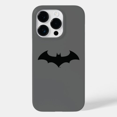 Batman Symbol  Simple Bat Silhouette Logo Case_Mate iPhone 14 Pro Case