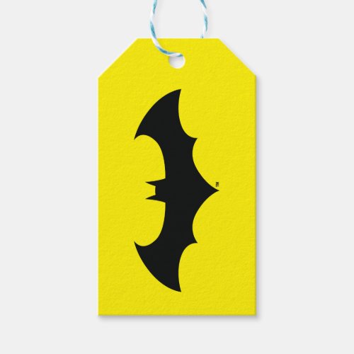 Batman Symbol  Simple Bat Silhouette Logo Gift Tags