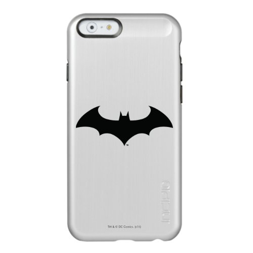 Batman Symbol  Simple Bat Silhouette Logo Incipio Feather Shine iPhone 6 Case