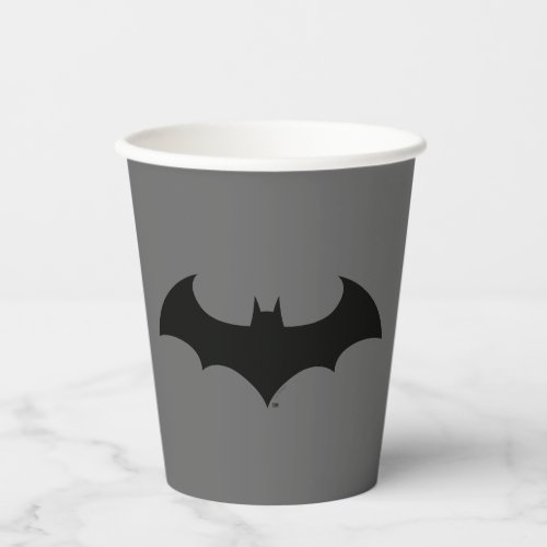 Batman Symbol  Simple Bat Silhouette Logo Paper Cups