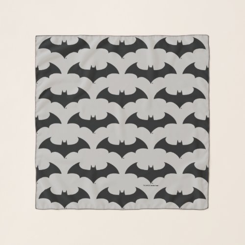 Batman Symbol  Simple Bat Silhouette Logo Scarf