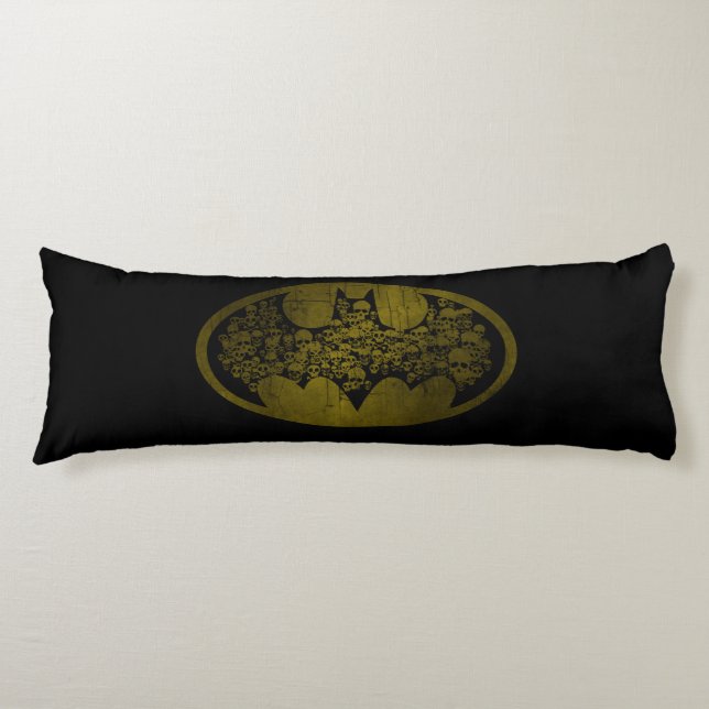 Batman Symbol | Skulls in Bat Logo Body Pillow (Front)