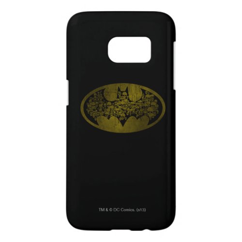 Batman Symbol  Skulls in Bat Logo Samsung Galaxy S7 Case