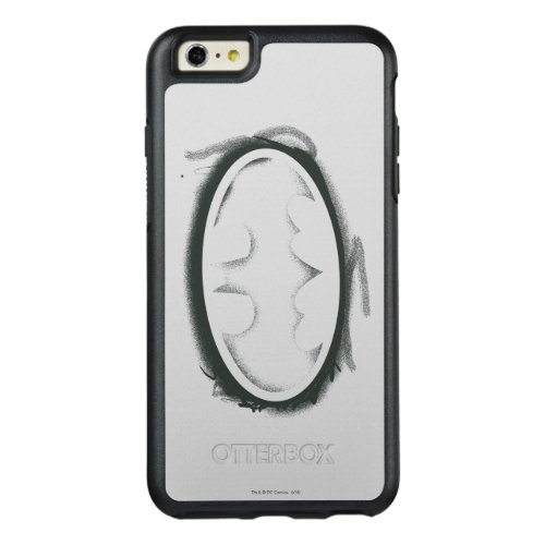 Batman Symbol  Spray Faded Logo OtterBox iPhone 66s Plus Case