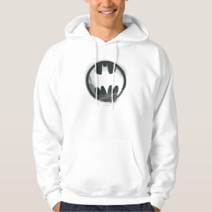 Batman Symbol Spray Symbol Logo Hoodie