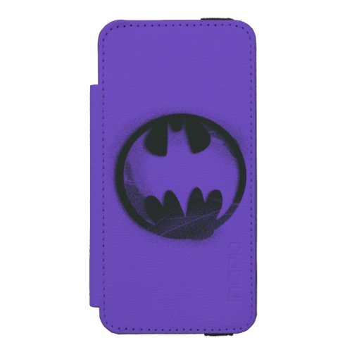 Batman Symbol  Spray Symbol Logo iPhone SE55s Wallet Case