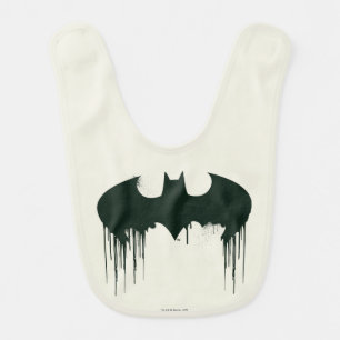 Batman Symbol   Spraypaint Logo Baby Bib