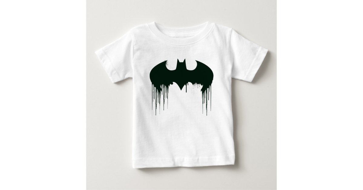 Batman Symbol | Spraypaint Logo Baby T-Shirt | Zazzle
