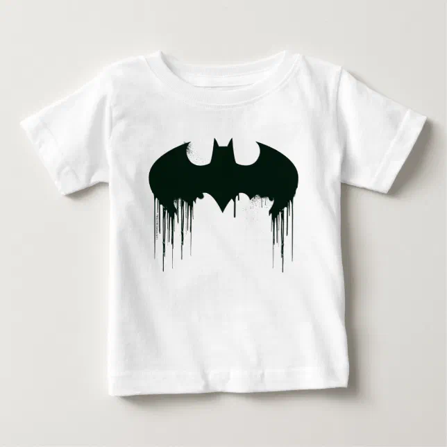 Batman Symbol | Spraypaint Logo Baby T-Shirt | Zazzle