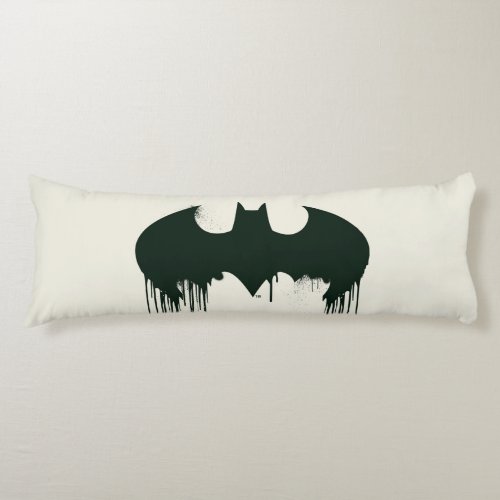 Batman Symbol  Spraypaint Logo Body Pillow