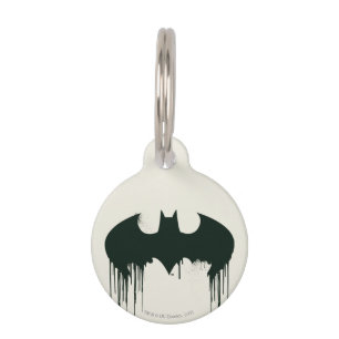 Batman Symbol   Spraypaint Logo Pet Tag